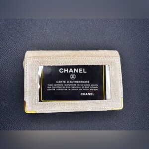 100% Suede Leather Card Holder